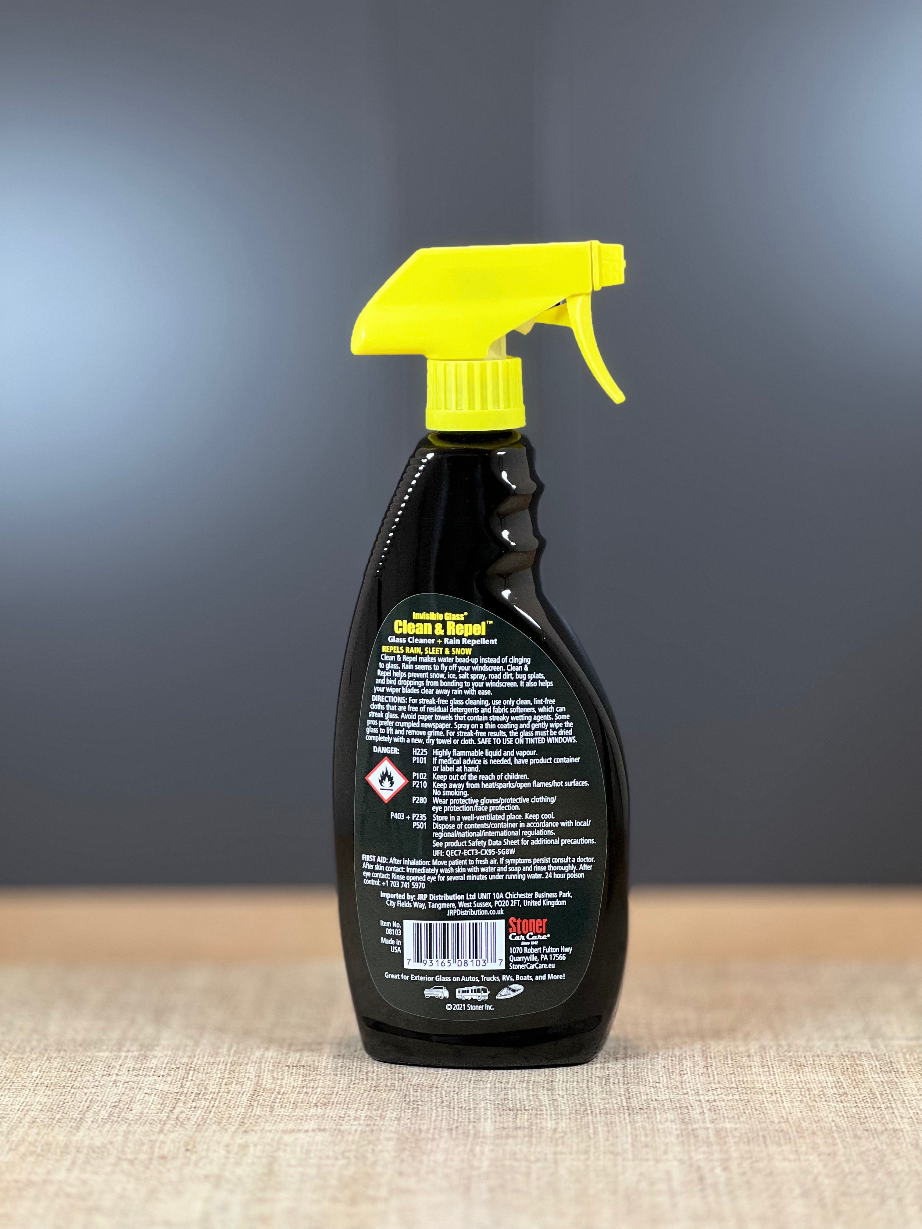 STONER INVISIBLE GLASS WITH RAIN REPELLENT - 643ML