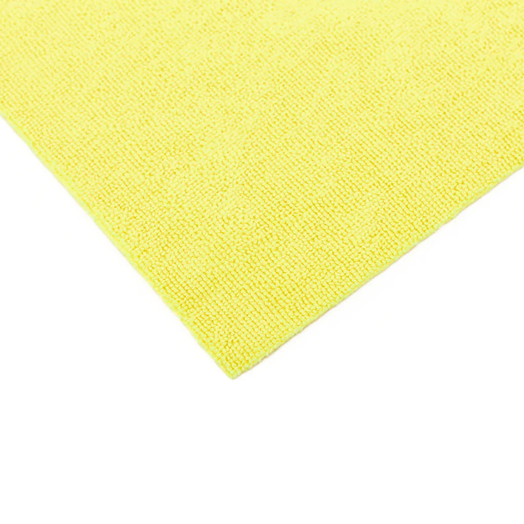 THE RAG COMPANY EDGELESS 245 ALL-PURPOSE 16 X 16 MICROFIBER TERRY TOWEL - YELLOW