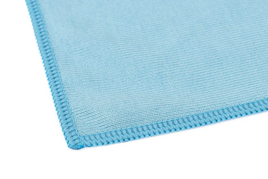 THE RAG COMPANY PREMIUM KOREAN BLUE GLASS AND WINDOW TOWELS 40x40