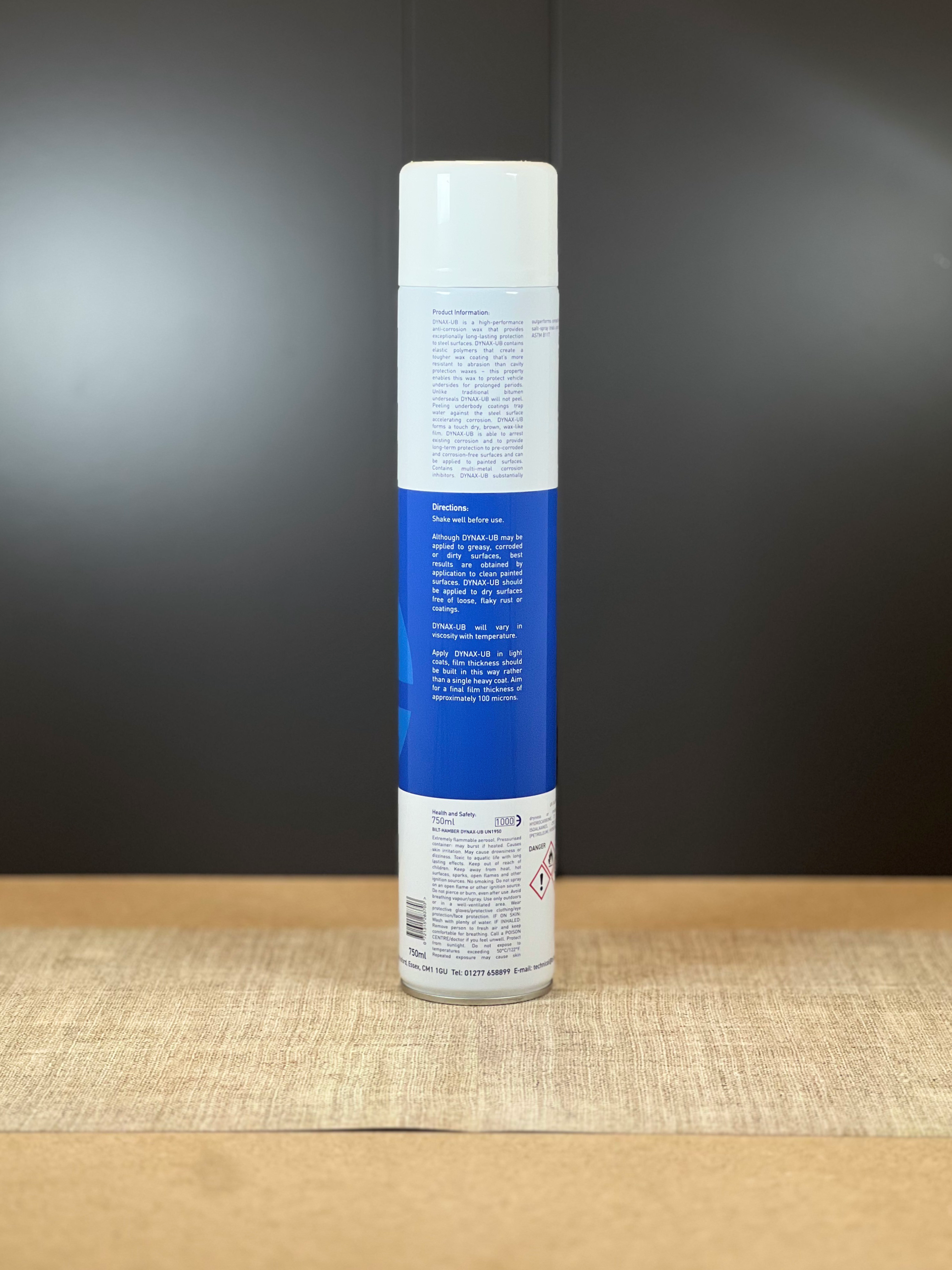 Bilt Hamber Dynax UB - Long Lasting Anti-Corrosion Wax 750ml