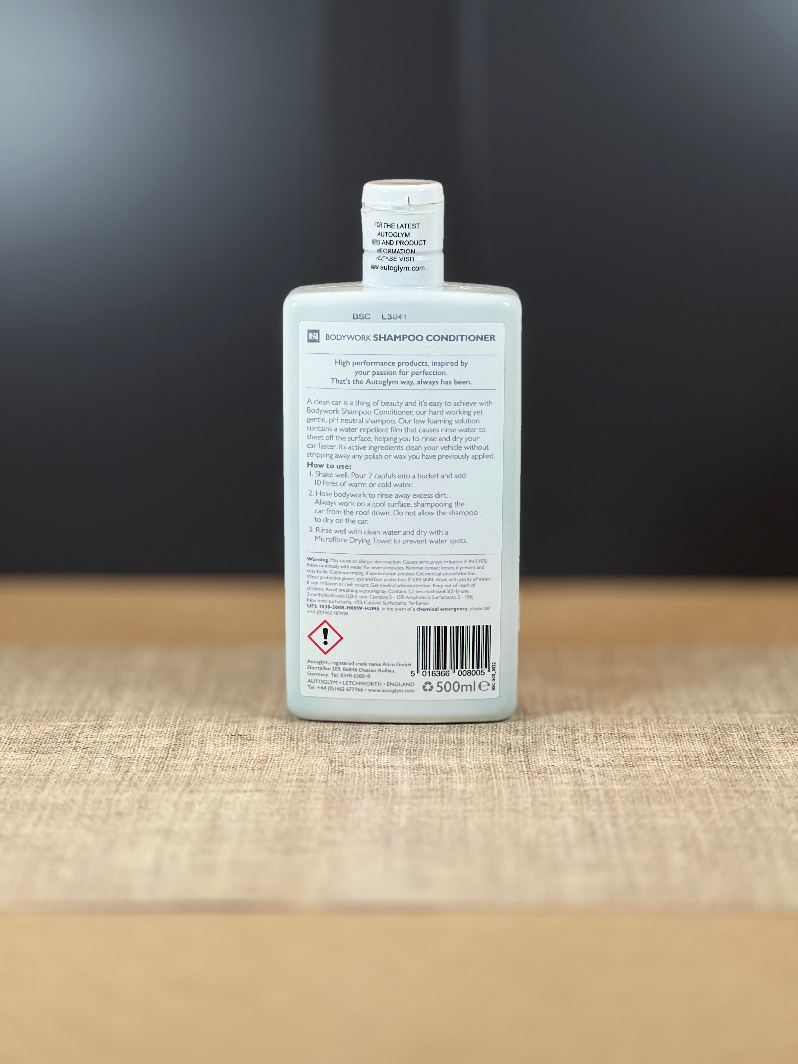 AUTOGLYM BODYWORK SHAMPOO CONDITIONER - 500ml