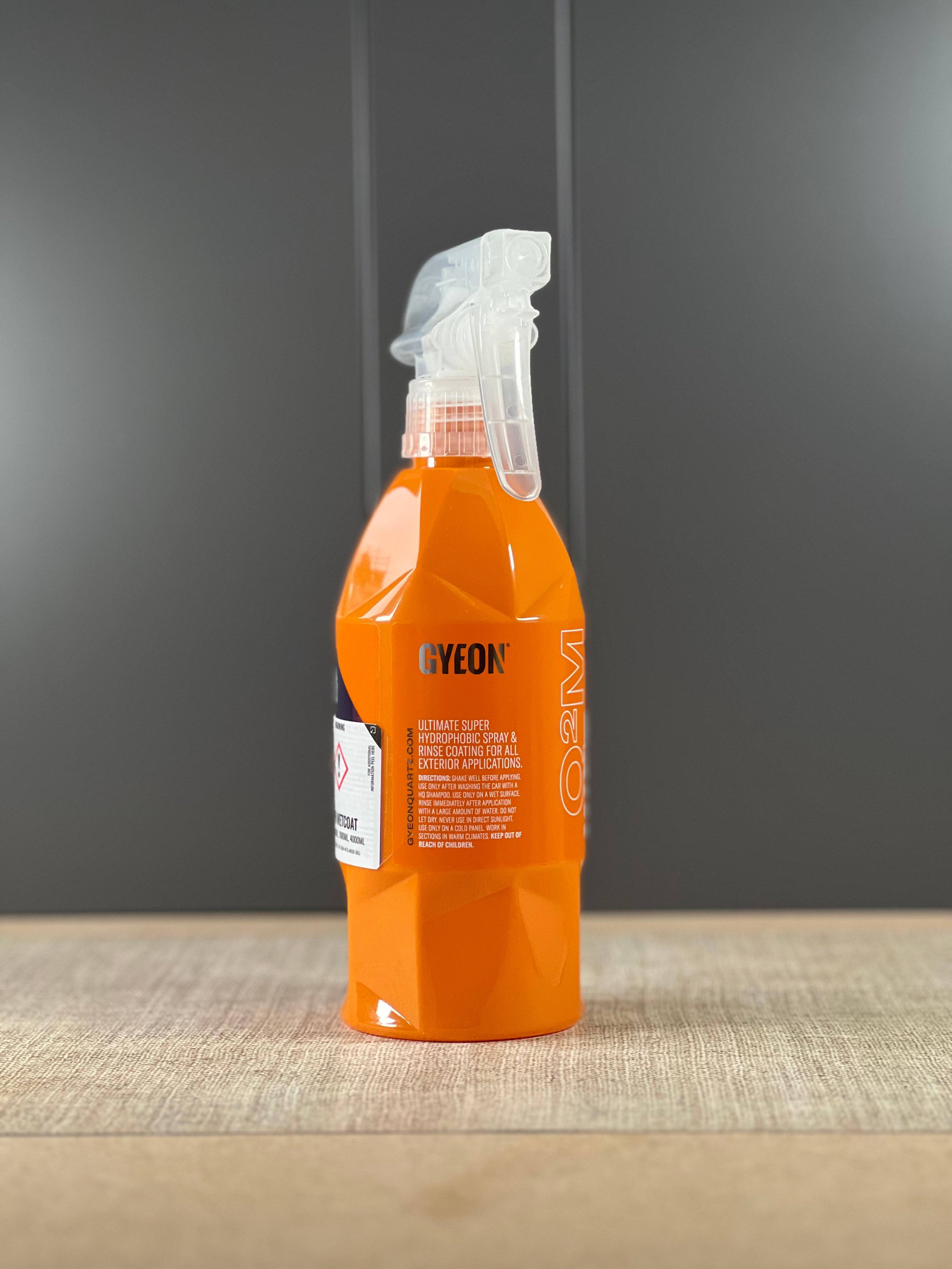 Gyeon Wet Coat 1st Use - Spray and Rinse Hydrophobic Coating Review 